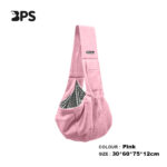 Cómoda bolsa de algodón para perros, bolso de hombro tipo bandolera para viajes al aire libre, bolsa portátil para gatos y cachorros, suministros de transporte para mascotas - Imagem 3