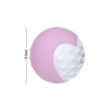 12 Uds. Pelota de juguete para perros no tóxica, pelota sólida de goma dura para limpieza de dientes, duradera para masticar y alto rebote, excelentes suministros de entrenamiento para juegos de mascotas - Imagem 6