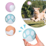 12 Uds. Pelota de juguete para perros no tóxica, pelota sólida de goma dura para limpieza de dientes, duradera para masticar y alto rebote, excelentes suministros de entrenamiento para juegos de mascotas - Imagem 5