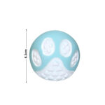 12 Uds. Pelota de juguete para perros no tóxica, pelota sólida de goma dura para limpieza de dientes, duradera para masticar y alto rebote, excelentes suministros de entrenamiento para juegos de mascotas - Imagem 8